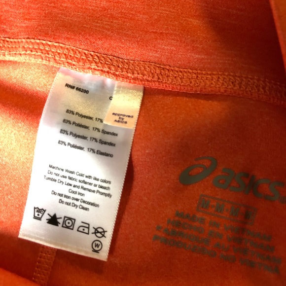 ASICS | Pink High Waisted Cropped Leggings - Picture 3 of 8